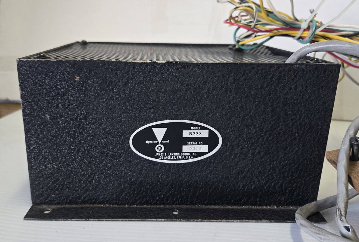 Pair Vintage JBL L300 Speakers N333 Crossover Network | eBay