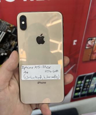 Apple iPhone XS Max Gold 256GB Unlocked iOS 12MP Camera Open Box