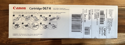 NEW GENUINE - CANON 067H High Yield BLACK TONER - 067 H Ink - Afbeelding 2 van 3