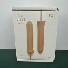 NEW Bala The Weighted Jump Rope Sand Beige 1/2 lb Workout Gear