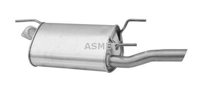 Asmet Rear Exhaust Muffler for Opel Vectra B 1,6 1,8 I 2,0 2,2 DI I DTi