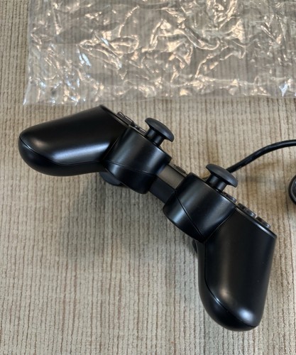 NEW Sony PS2 BLACK Wired Controller OEM DualShock PlayStation 2 AUTHENTIC - Picture 6 of 8