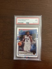 2020-21 Panini Donruss Tyrese Maxey Base Rated Rookie PSA 9