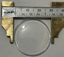 31.5 Mm Low Dome Acrylic Watch Crystal 1pc NEW