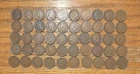 Roll Of 50 Indian Head Pennies!! . Weak  To Full Liberty!! Fine To XF!! Pics!!