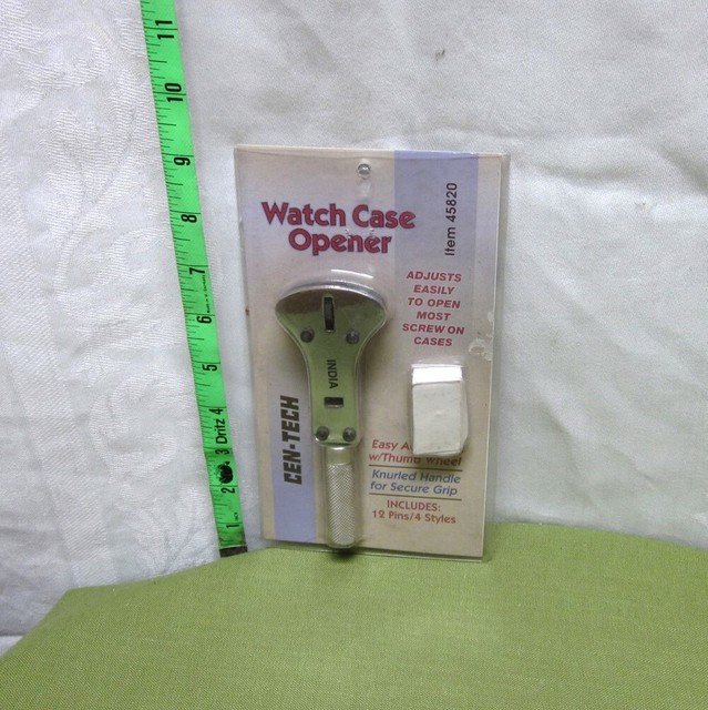 WATCH CASE OPENER new CenTech wristwatch tool NWT w/ 12 pins Harbor