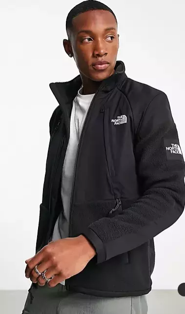 New Mens The North Face Denali Novelty Insulated Zip Sherpa Fleece Coat  Jacket