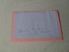 PRUNELLA SCALES AUTOGRAPH - signed autograph book page FAWLTY TOWERS