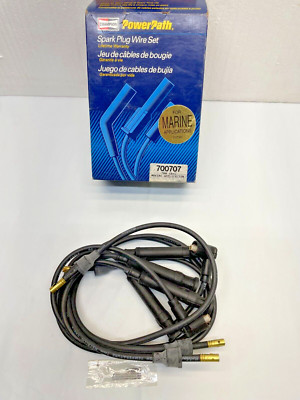 700707 Power Path Beldin Spark Plug Wire Set 4cyl UNIVERSAL MARINE / some VOLVO