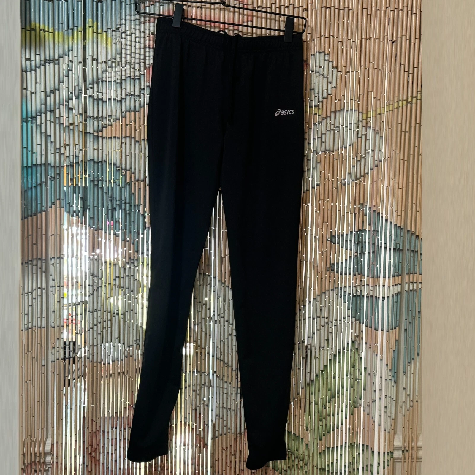 Asics Baselayer Full-Length Tight Pants, Black, Boy's/Teen's CH Small
