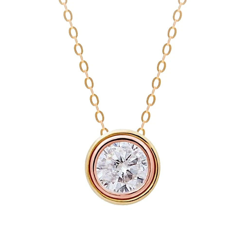 Cubic Zirconia Monedas y dinero Moda Collares y Colgantes