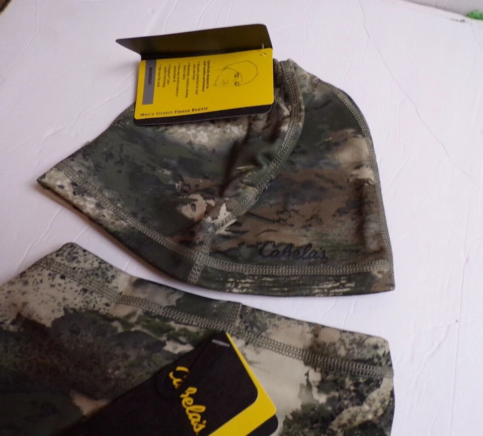 CABELA'S MIDWEIGHT STRETCH FLEECE BEANIE/GAITER COMBO, ORIGINAL, OCTANE 02 CAMO - Image 3 of 4