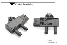 Intake Manifold Differential Pressure DPF Sensor For Dodge Ram 2500 6.7L TURBO 
