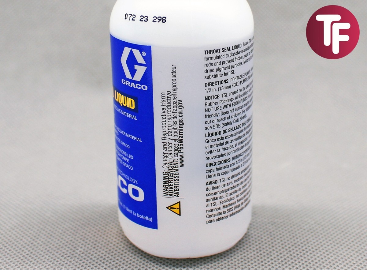 Graco 238049 Throat Seal Liquid (TSL) 118ml / 4oz Bottle For