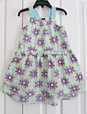 Tea Collection Nagina Smocked Racerback Dress Hi Lo Hem Girls 4