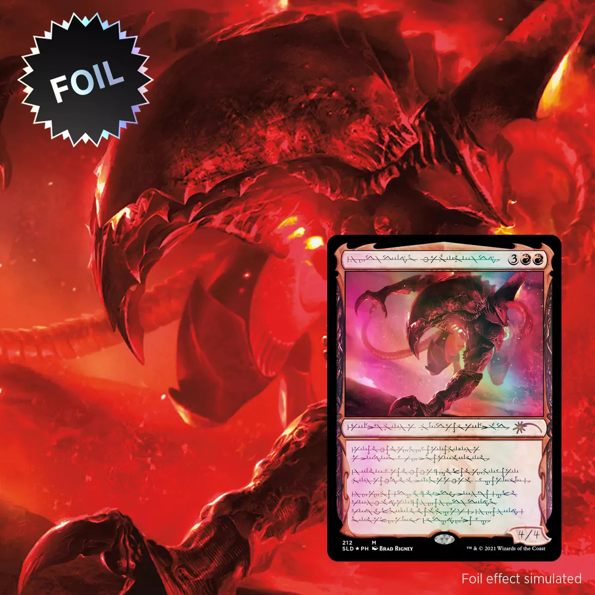Preorder* Foil Urabrask the Hidden MtG Secret Lair Phyrexian