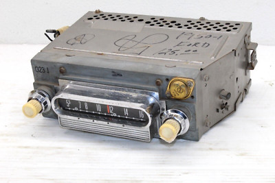 1960 Ford Falcon Radio Manual Tune Model 04MD 15C56271  #FF