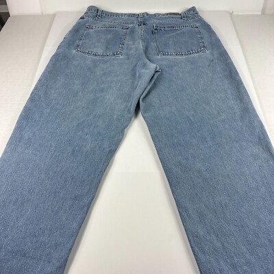 VTG 90s Levis Silver Tab Jean Men 37x33* Baggy Blue Faded Cotton
