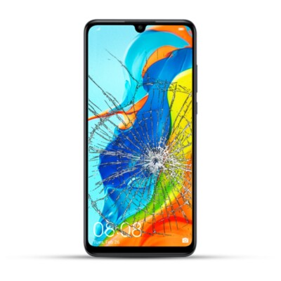 Huawei P40 Lite Reparatur Display Touchscreen inkl. Akku und Gehäuserahmen