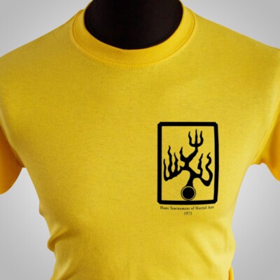 Hans Turnier T-Shirt Retro Film Enter The Dragon Lee Kung Fu MMA Yell2