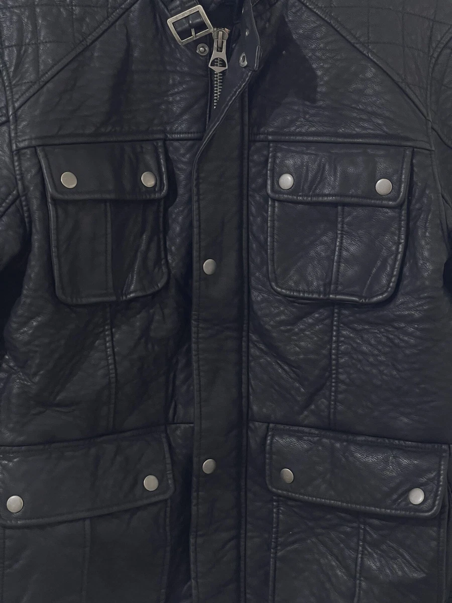 Porter ash leather jacket mens discount