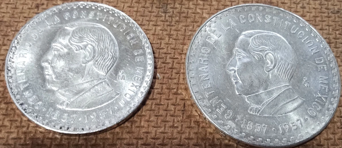 10 比索1957 墨西哥硬币(1905-现在) | eBay