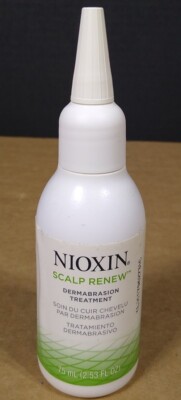 NIOXIN Scalp Renew Dermabrasion Treatment 75ml Anti Aging Serum, Thinning Hair