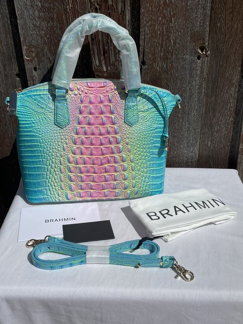 cotton candy brahmin bag