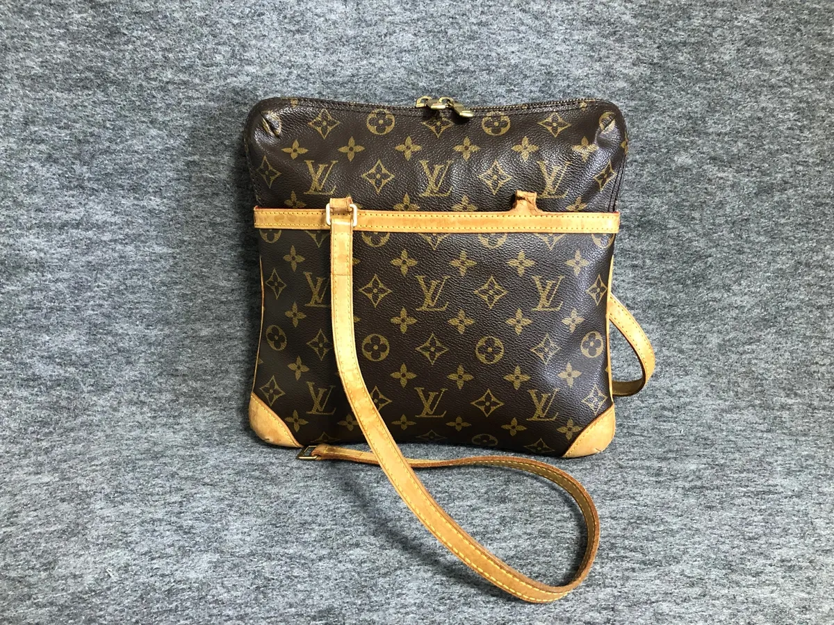 Authentic Louis Vuitton Monogram Coussin GM Brown Hand Bag M51141