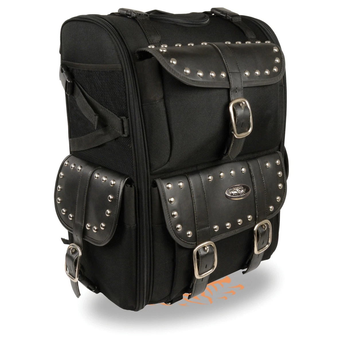Milwaukee leather sissy bar best sale bag