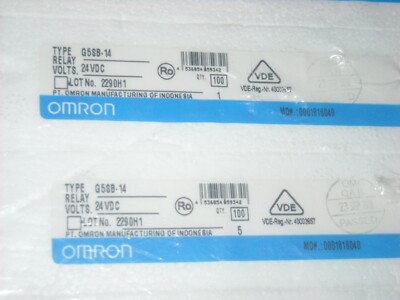5pcs OMRON 5pins G5SB-14-24V G5SB-14-DC24V G5SB-14-24VDC 5A 250VAC Relay ROHS