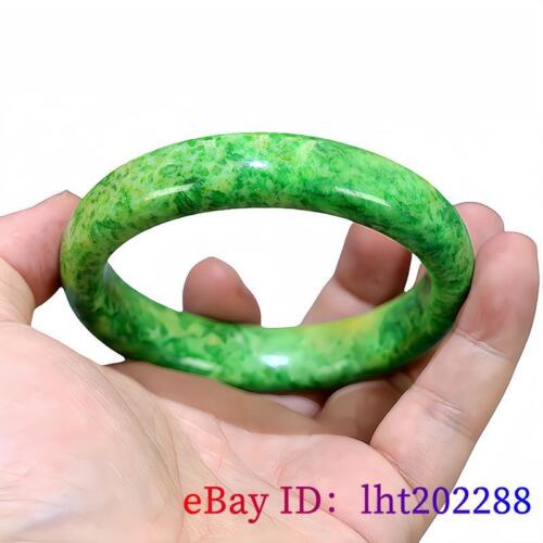 Bracciale Giada Vera Braccialetto Donna Uomo Accessori Intagliato Uomo Gioielli Naturali - Foto 4 di 22