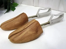 Vintage Florsheim Shoe 'Travel Tree' Keepers Stretchers Cedar Wood L