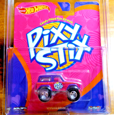 Hot Wheels Pop Culture Nestlé Pixy Stix '67 Ford Bronco Purple