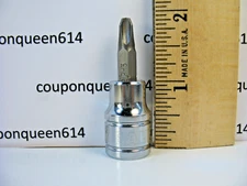 Kobalt 86977-0622, 3/8" Drive PH3 Phillips Bit Socket - Brand New