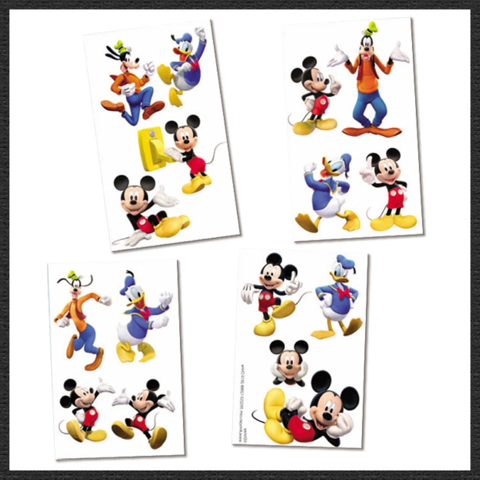 Mickey Mouse Tattoos - Mickey Birthday Party - Favours - Mickey Mouse Party - Image 2 of 2