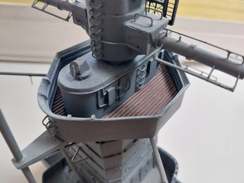 Gefechtsmast Admiral Graf Spee 1:100 fertig gebaut - Bild 5 von 11