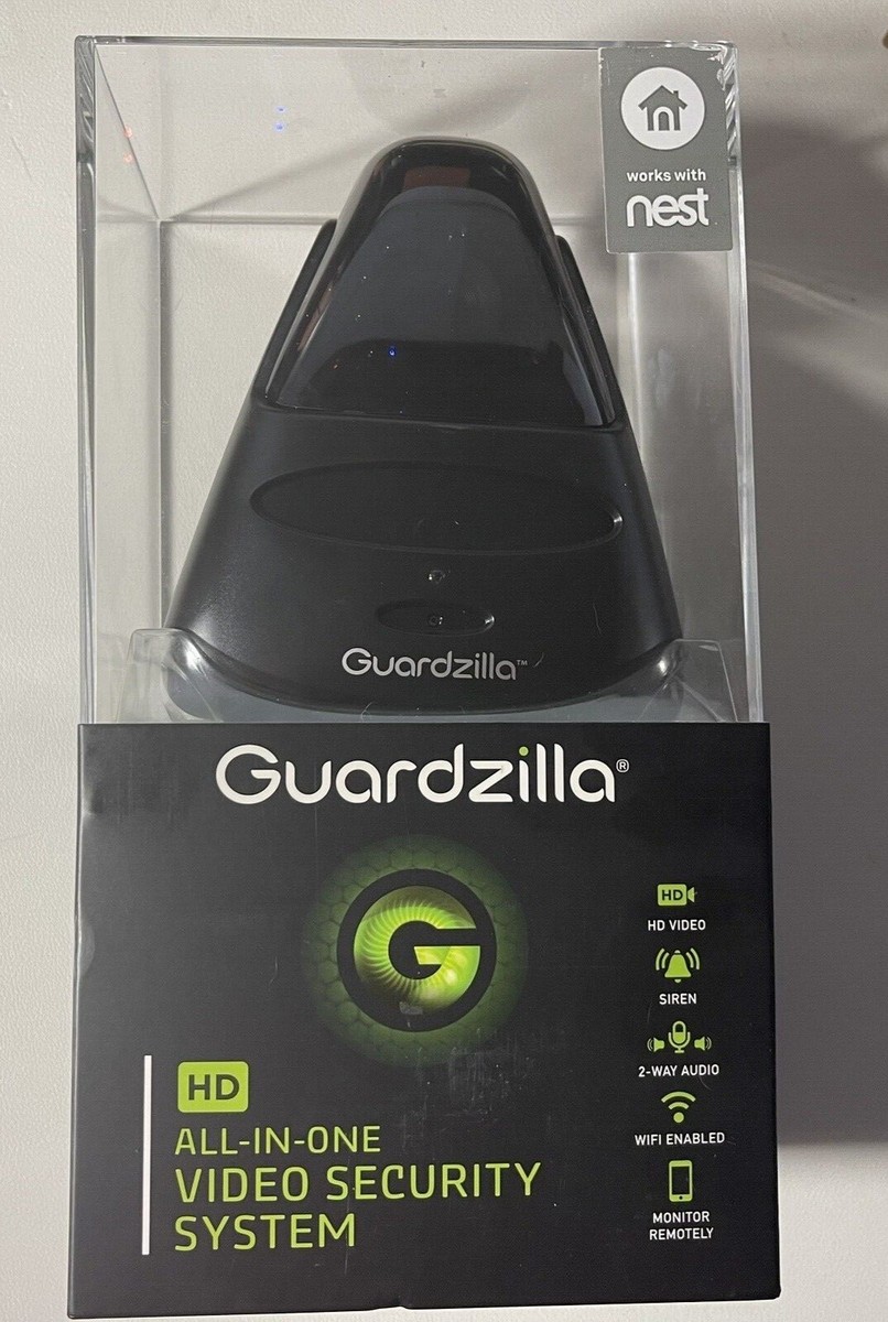 Guardzilla HD All-in-One Video Security System GZ502B New Old