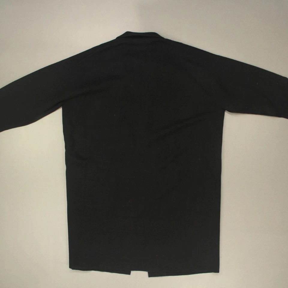 J Crew Women Merino Wool Blend Sweater Open Cardigan Plus Size 3X Black AD753 - Imagem 2 de 4