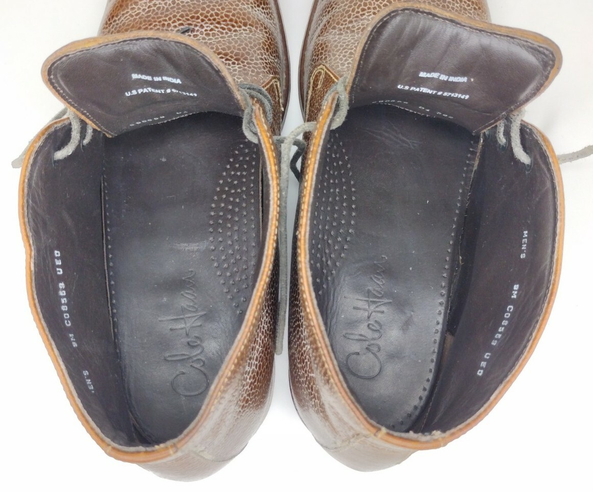 Cole Haan Men\'s Brown Colton Pebble Leather Ankle Chukka Boot Size 9M Cole Haan | Shoes | Cole Haan Colton Brown Leather Chukka  main image 3