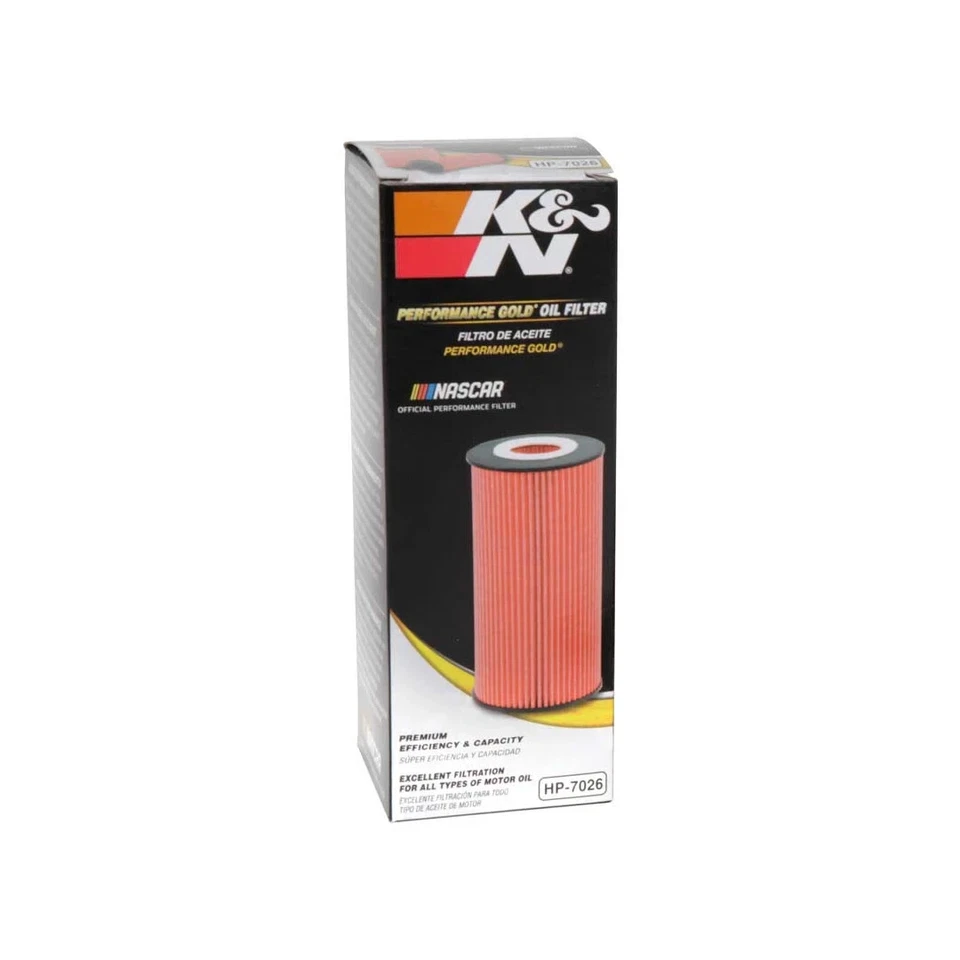 Filtro de aceite cartucho K&N compatible con 14-21 Ram 1500 Dodge Charger Chrysler 300 HP-7026 Foto 4 de 4