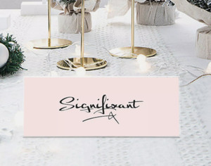 Name Plates for Desk Retail 11" x 4 3/8" Tent Name Sign Holder Stand ClearY11R10