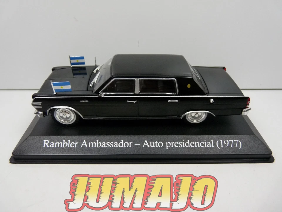 SER16 Voiture 1/43 SALVAT Vehiculos Servicios : RAMBLER Ambassador Auto Presiden - Photo 2/4