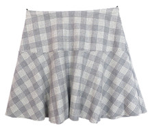 J. CREW Women's Lightweight Flannel Wool Poly Mini A-line Skirt Plaid Size 6