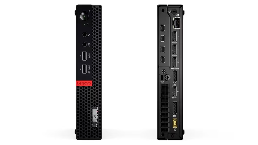 Lenovo ThinkStation P320 Tiny, I7-7700T, 16GB RAM, 256GB NVMe, Quadro P600, Windows 10 Pro, Wifi Incluido – Lista Para Trabajar Y Jugar