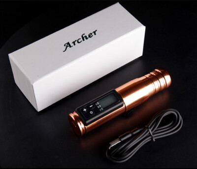 Archer Wireless Tattoo Rotary Pen Machine Precise Control 1500mAh Coreless Motor