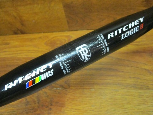 RITCHEY LOGIC II WCS 31.8 x 42W ROAD BIKE ERGO DROP HANDLEBARS - GLOSS BLACK - Picture 2 of 6