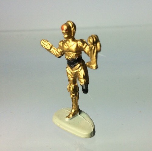 Star Wars C-3PO Battle Damage Micro macchina Galoob C3PO Bespin C3 P0 Android AM - Foto 6 di 8