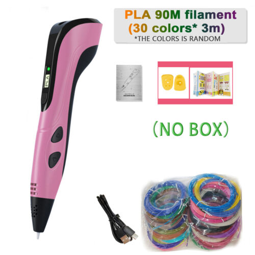 Set penna per stampa 3D per bambini penna stampante 3D con filamento 200M PLA/ABS regalo bambini - Foto 12 di 27
