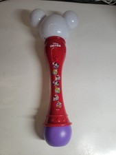 Disney On Ice Bubble Wand Mickey Mouse Lights Up Color Changing Tested - C4 